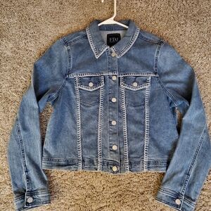 FDJ French Dressing Company Blue Jean Jacket for Women Size M